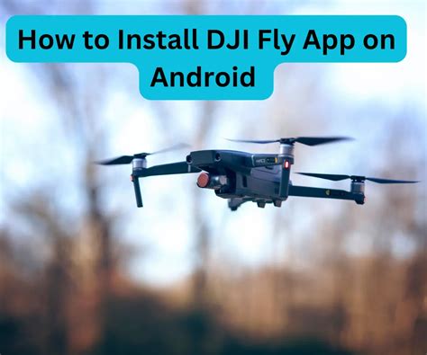 install dji fly app